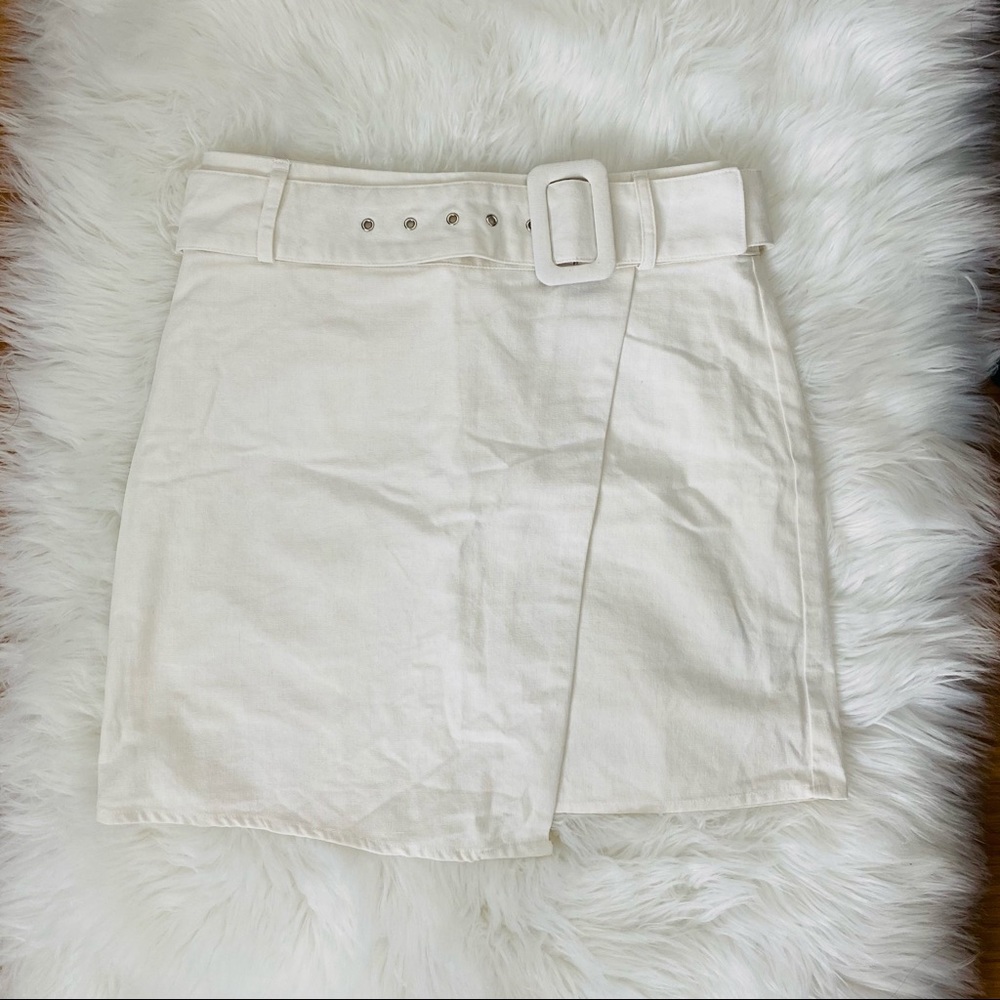 UO White Mini Skirt